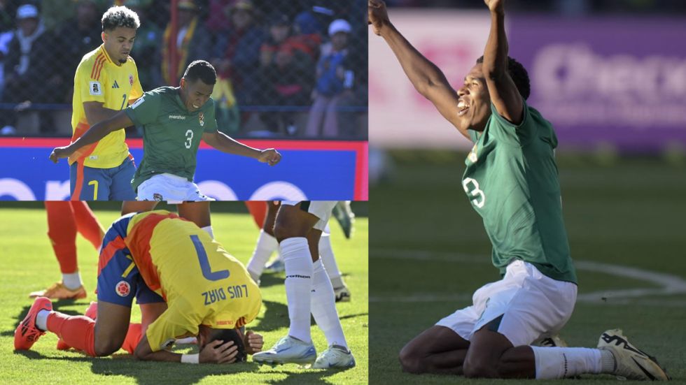 Medina "domó" a Luis Díaz: El video que evidencia la superioridad del boliviano en el partido