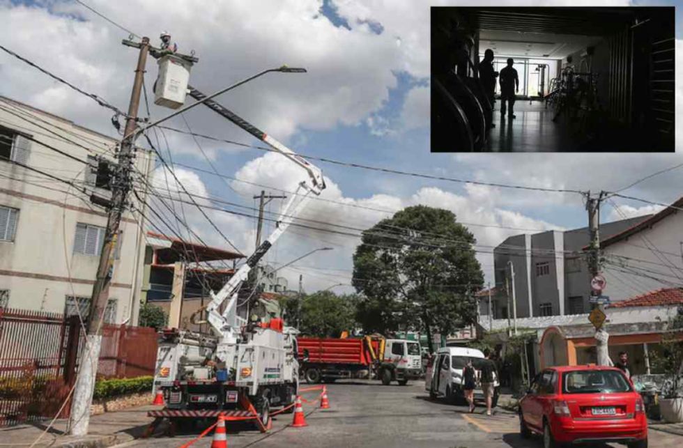 Apagón afecta a 760 mil brasileños en Sao Paulo