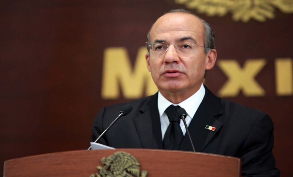 México: Felipe Calderón presume combate al narco