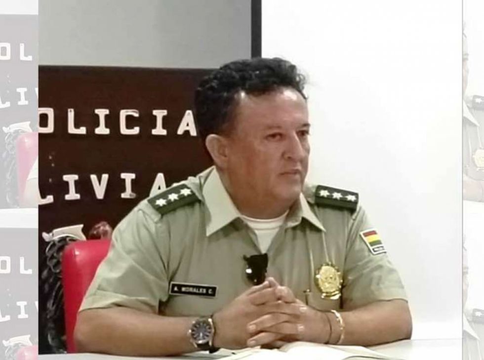 Tarija: Ángel Morales sucede a Illanes en el Comando Departamental 