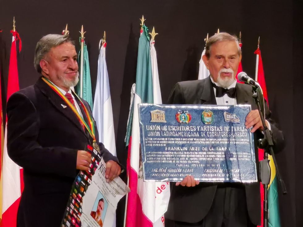 El homenajeado