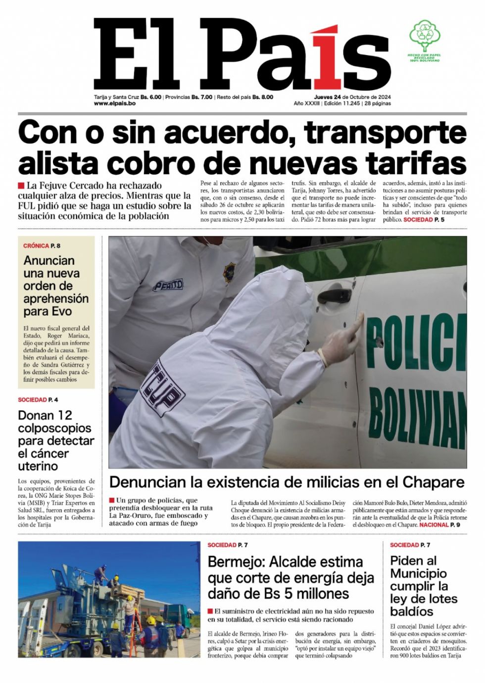Los Brics, los lotes baldíos, los precios del pasaje... Lee las imprescindibles de hoy