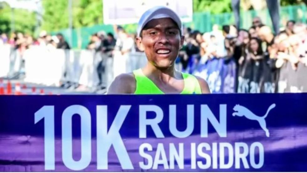 Héctor Garibay se corona campeón del 10k San Isidro en Buenos Aires
