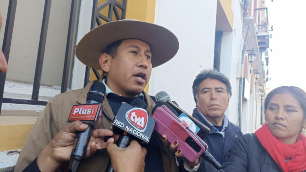 Evistas de Tarija exigen seguridad para Evo Morales 