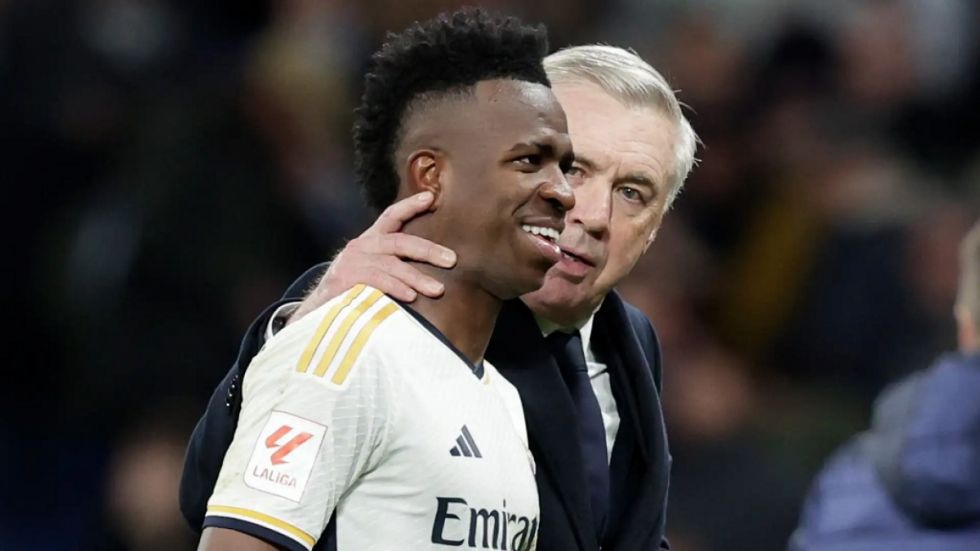 Ancelotti desvela cómo está Vinicius tras no ganar el Balón de Oro
