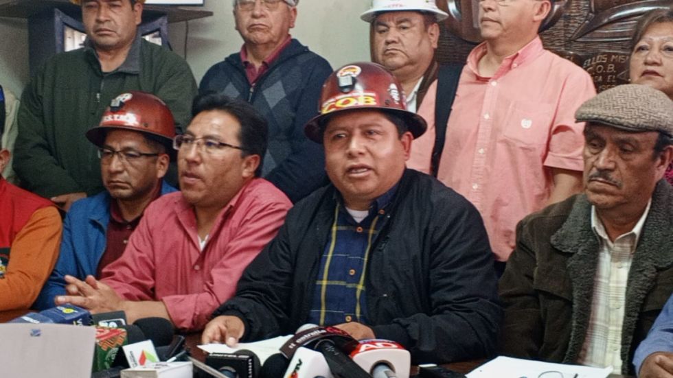 La COB se declara en emergencia y rechaza diálogo con ‘evistas’ por la ‘toma de cuarteles’