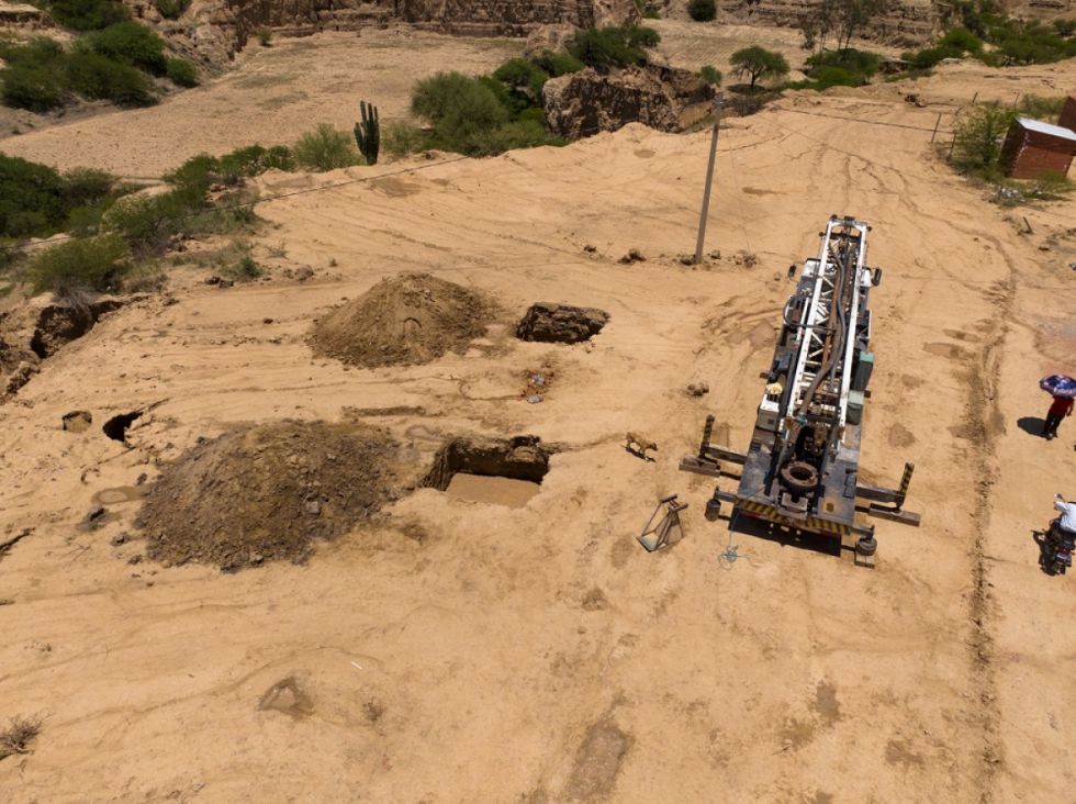 Inician la construcción de sistema de agua potable