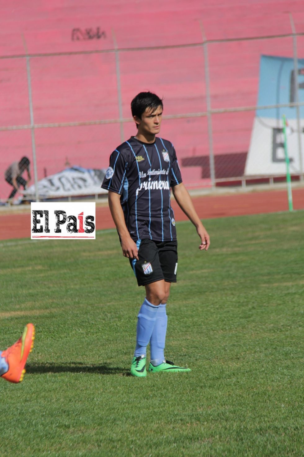 Pocho Arzabe antes del partido contra Aurora