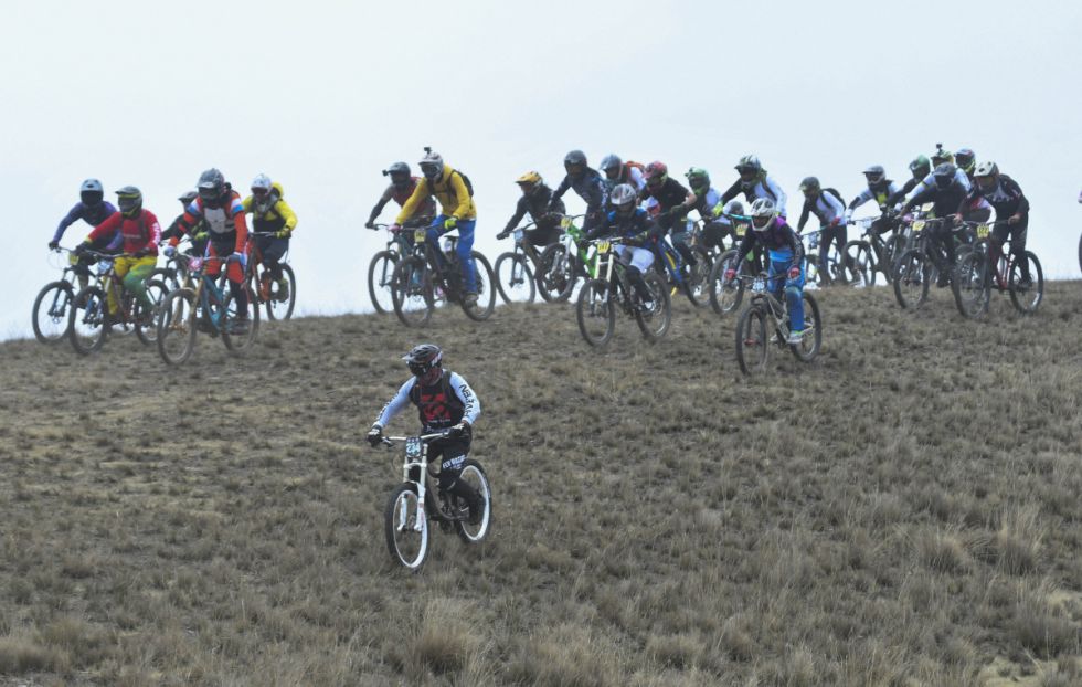 Apaza impone récord en el inicio del Sorata Jacha Avalancha