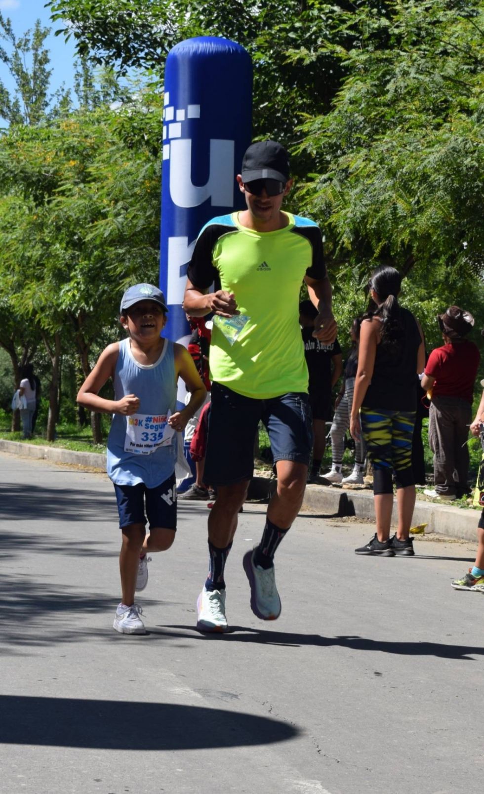 Participantes en la maratón