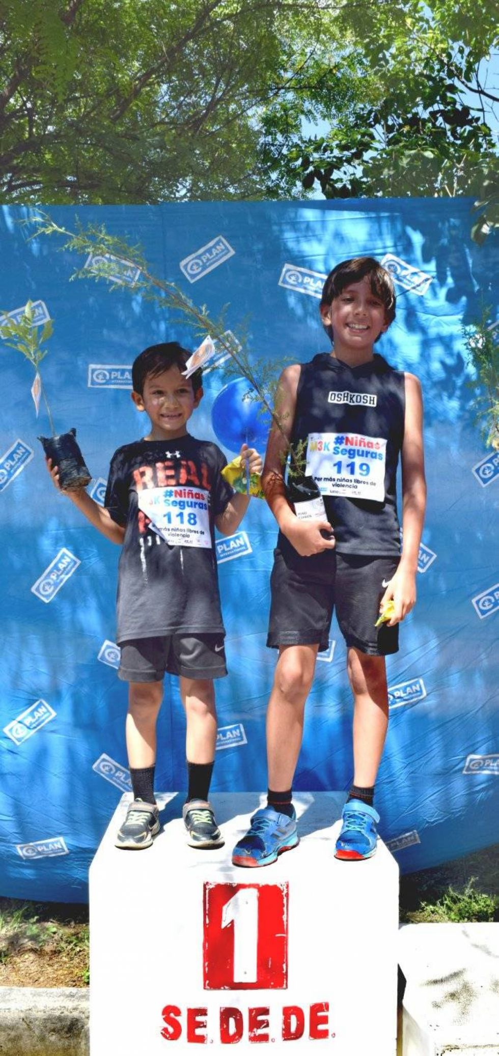 Participantes en la maratón