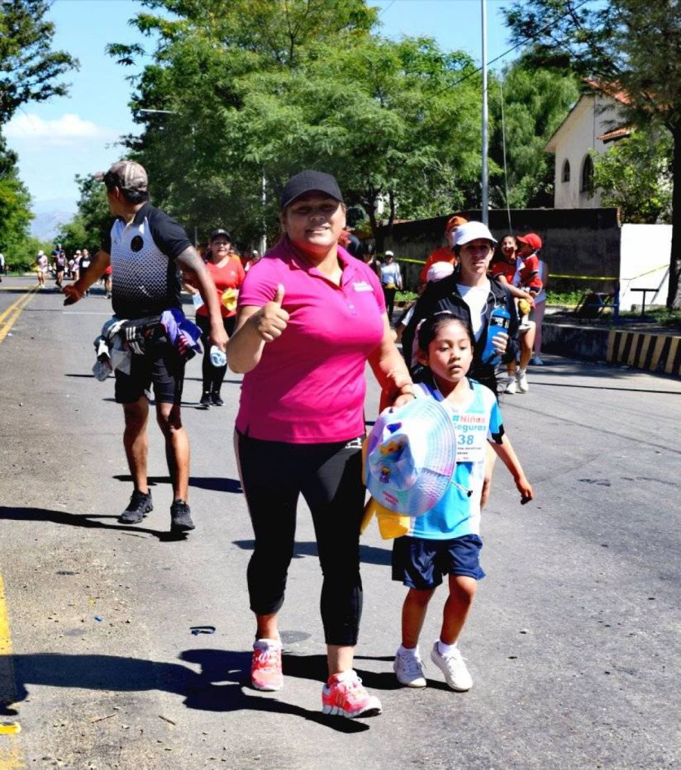 Participantes en la maratón