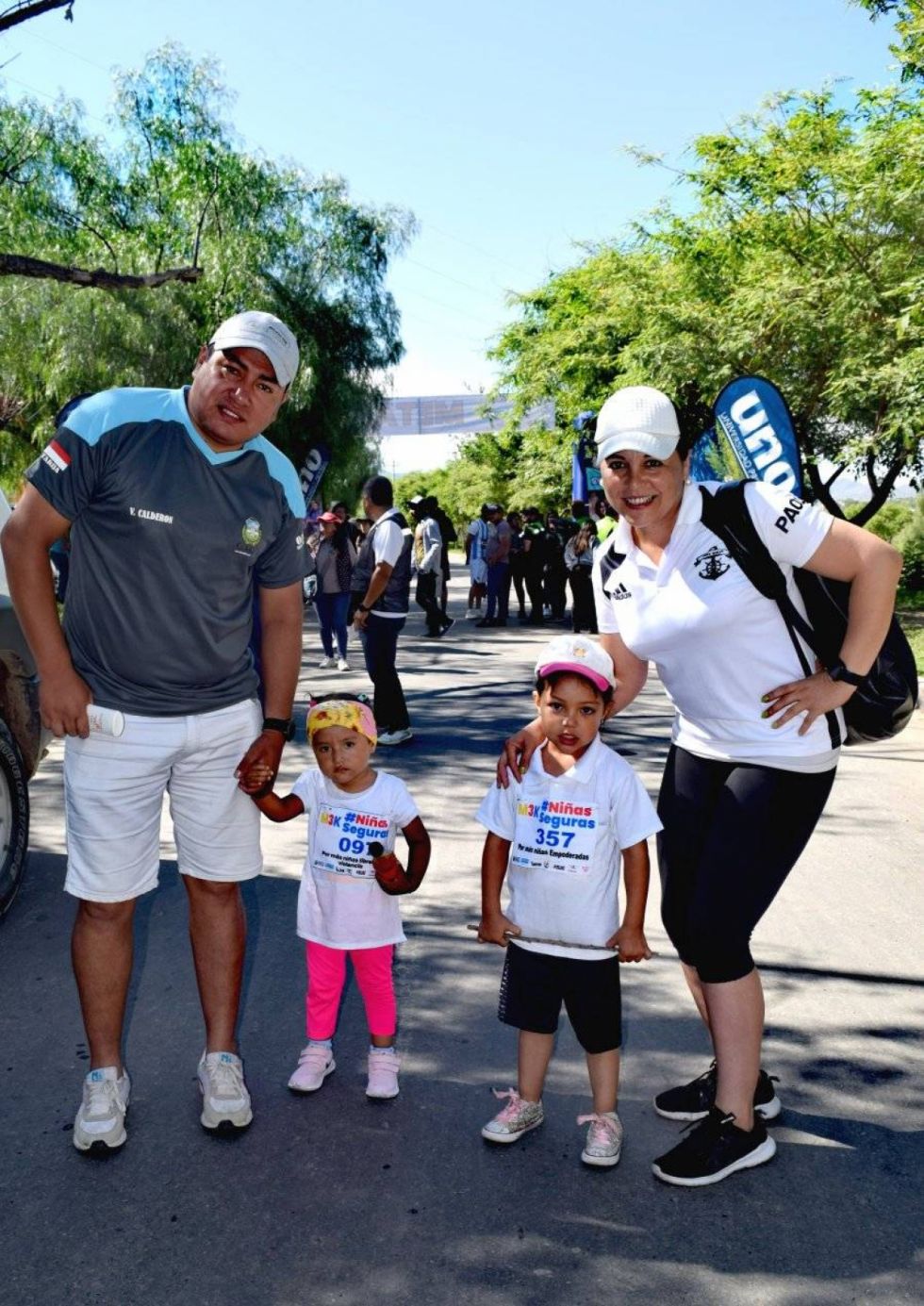 Participantes en la maratón