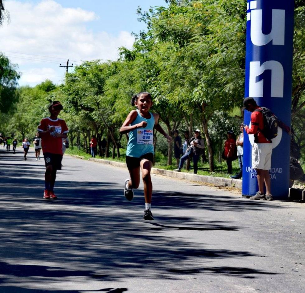 Participantes en la maratón
