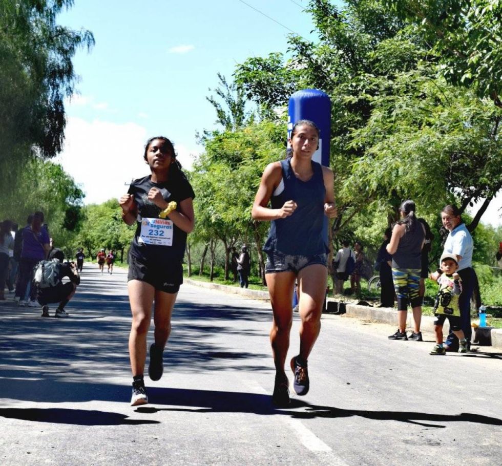 Participantes en la maratón
