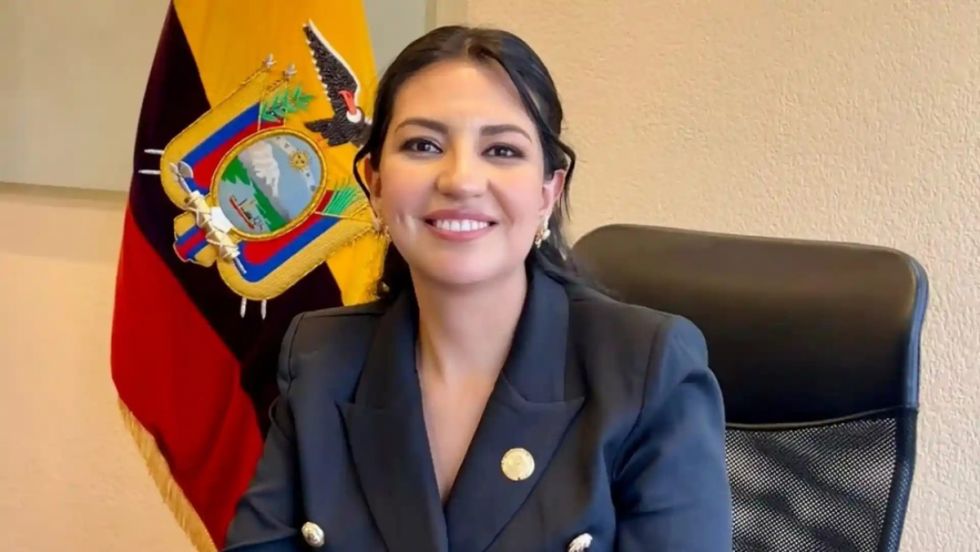 Sariha Moya, la nueva vicepresidenta de Noboa