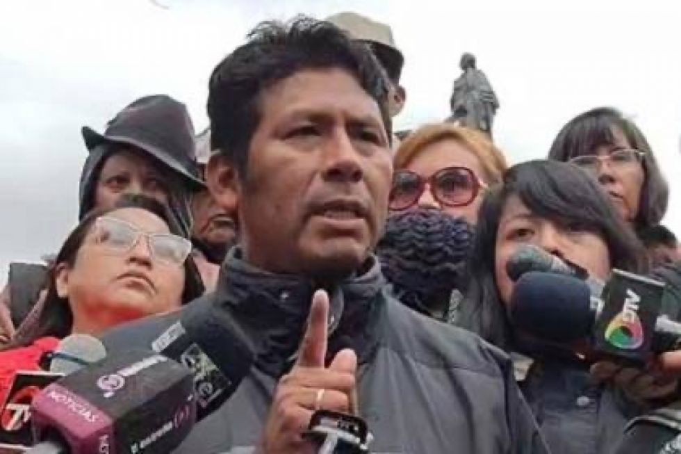 Evistas señalan que fue aprehendido Humberto Claros, dirigente campesino que impulsó los 24 días de bloqueos