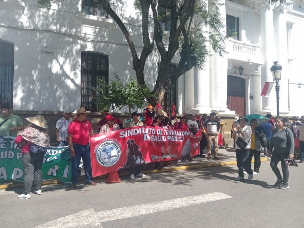 Advierten intereses personales en la protesta del sector salud