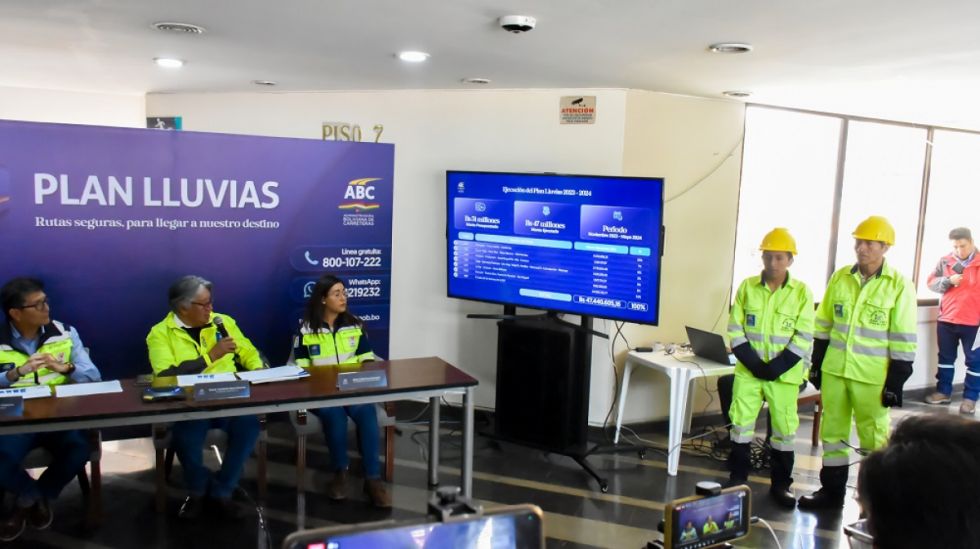 La ABC activa el Plan de lluvias de Bs 41,1 millones