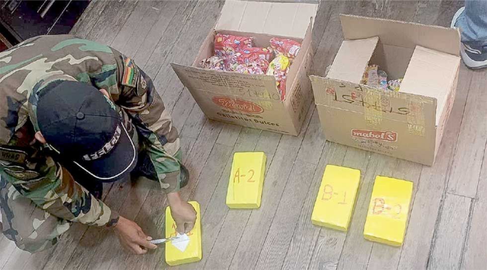 FELCN incautó droga y bienes valuados en 177.920 dólares