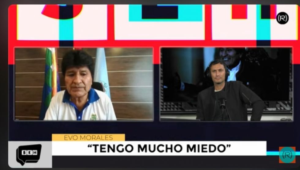 “Tengo miedo”, “Lucho no me mates”, Evo insiste en que hay un plan en su contra 