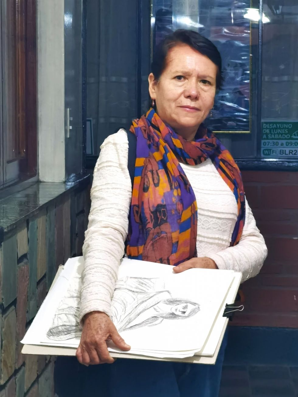 Sonia Estrada Melgarejo, pintora de la realidad