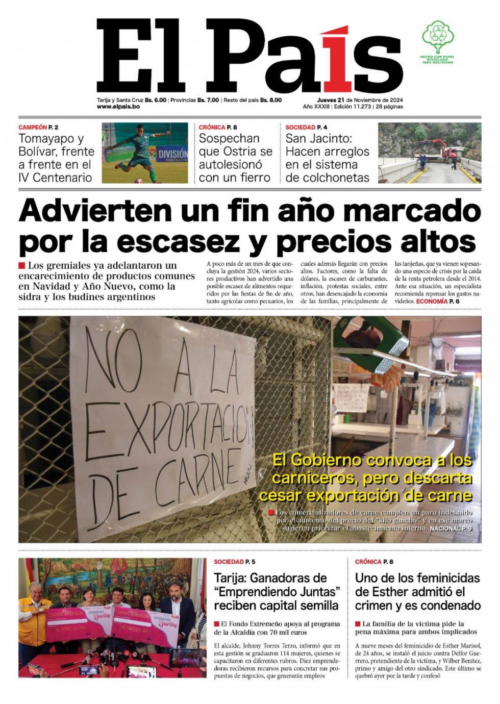 Precios altos, la iliquidez de la UAJMS, capital semilla y más: Lee las imprescindibles