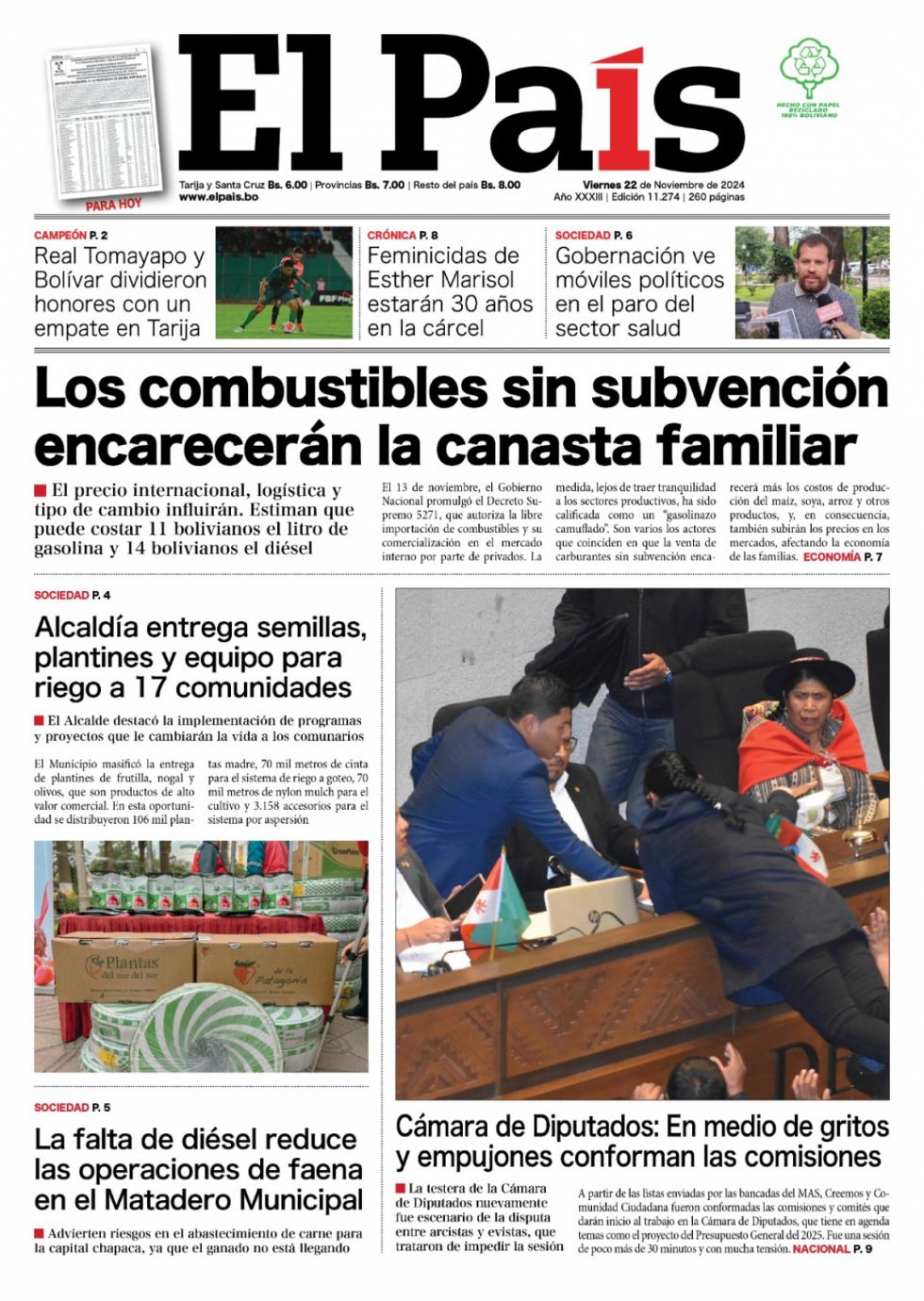 El precio "libre", el precio de la carne, Tomayapo y el GNV: Lee las imprescindibles