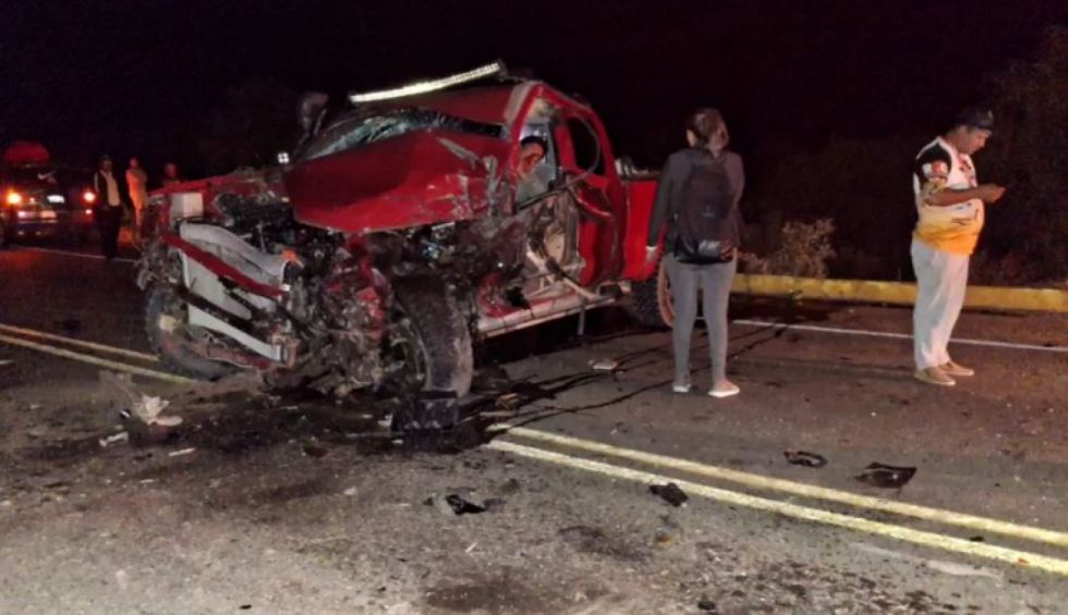 Fuerte accidente en la ruta Tarija - Entre Ríos deja tres heridos, entre ellos dos menores