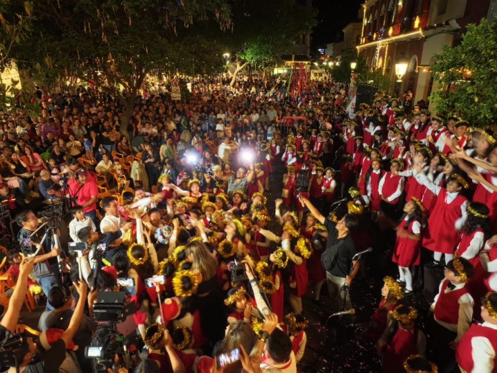 Alcalde de Tarija dio inicio a la Navidad Chapaca 2024
