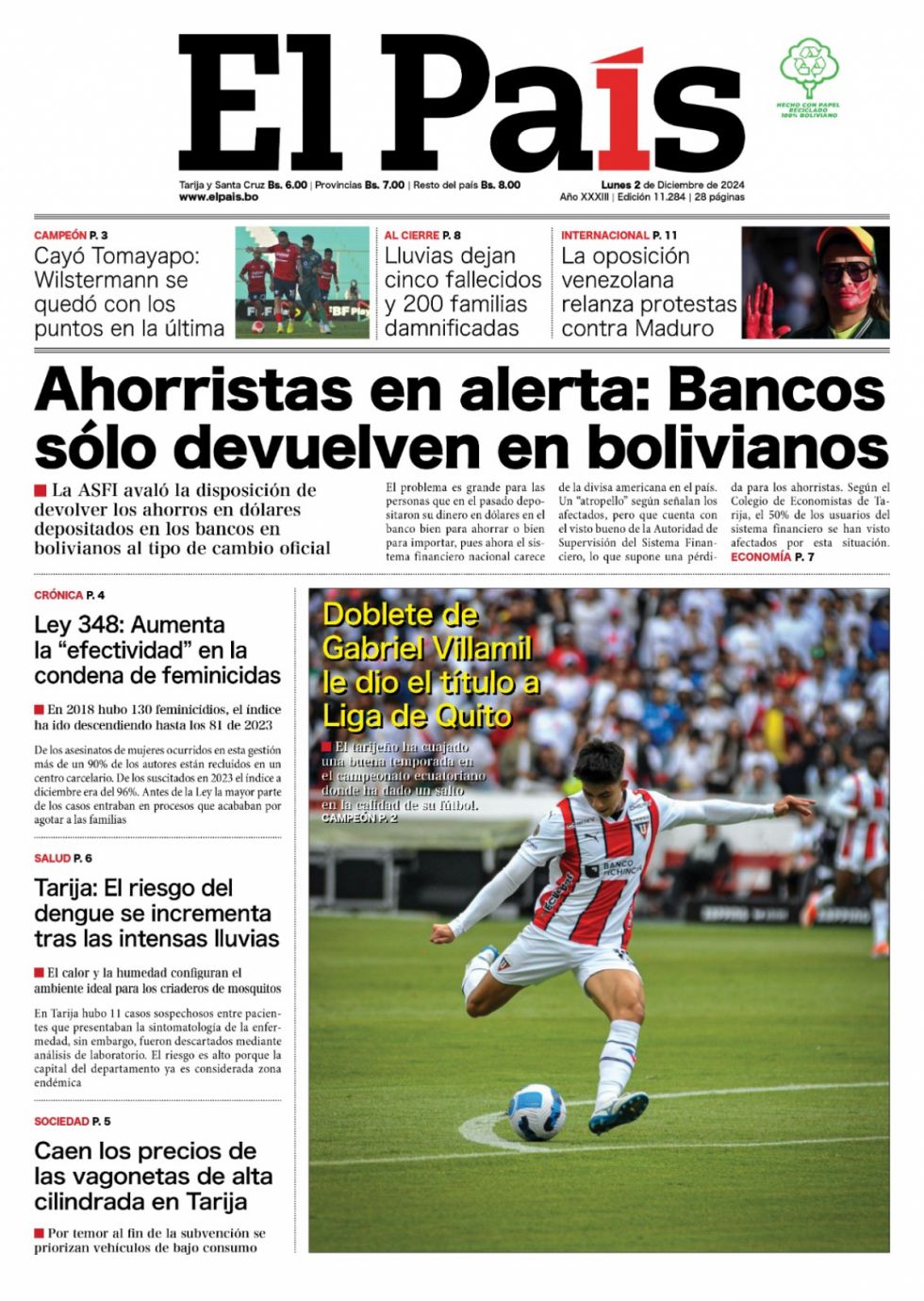 Los dólares del banco, el precio de la vagoneta, el Personaje Destacado y más: lee las imprescindibles