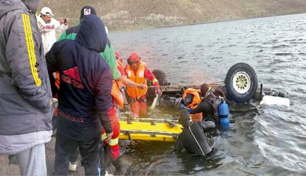 Hundimiento que dejó tres muertos: Encarcelan a conductor, estaba bajo influencia del alcohol
