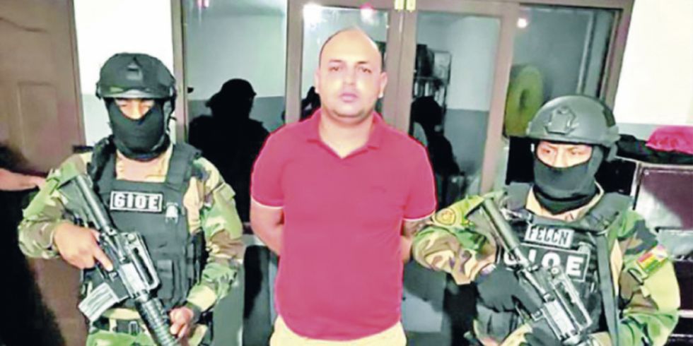  Misael Nallar es condenado a 15 años de cárcel por el asesinato de 3 policías en Santa Cruz 