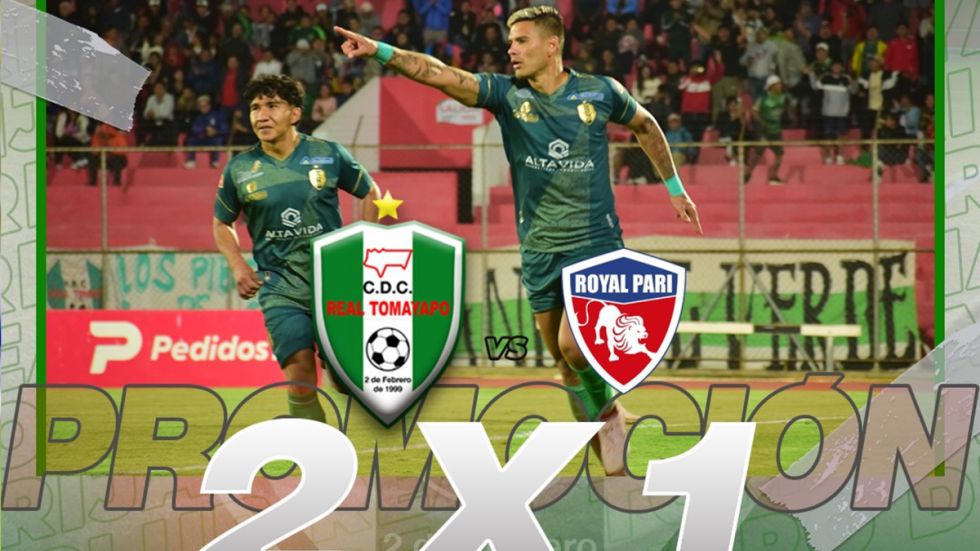 Tomayapo lanza promoción “2x1” para su cotejo del sábado: Precios y horario del partido