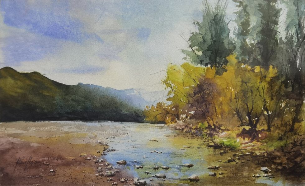 Paisaje, de Willy Loza