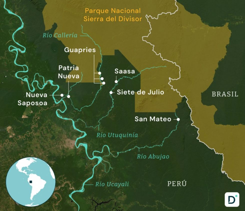 El tráfico de drogas en la frontera de Perú y Brasil preocupa a los indígenas