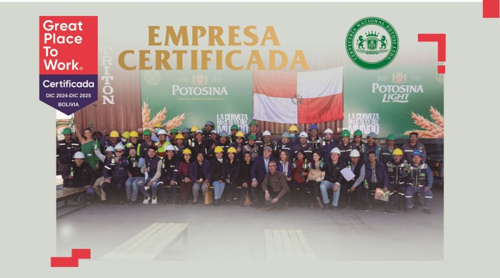 Great Place To Work certifica a Cervecería Nacional Potosí 