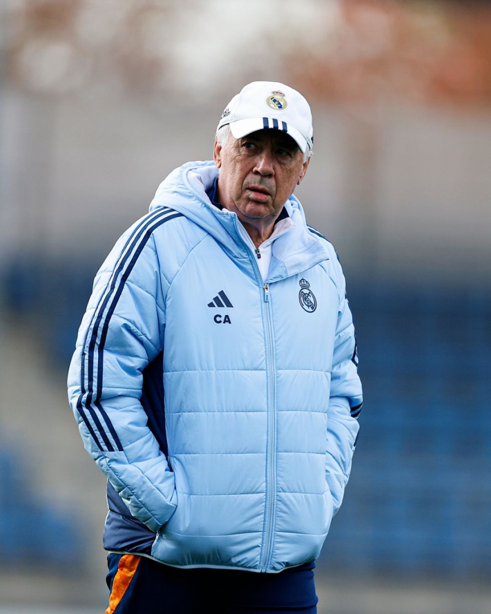 Ancelotti:  "Es un partido exigente. El Atalanta lo está haciendo muy bien”