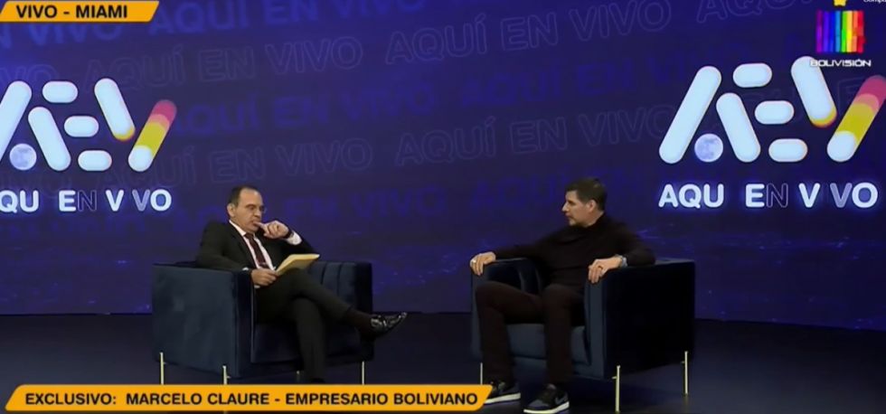 Claure insiste en que su interés por Bolivia es "sin recompensa" y plantea una primaria privada