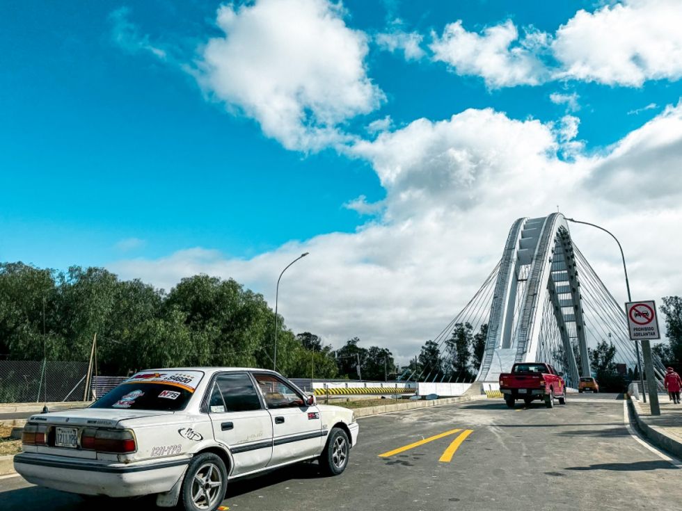Abren el puente 4 de Julio, pero aún está bajo prueba