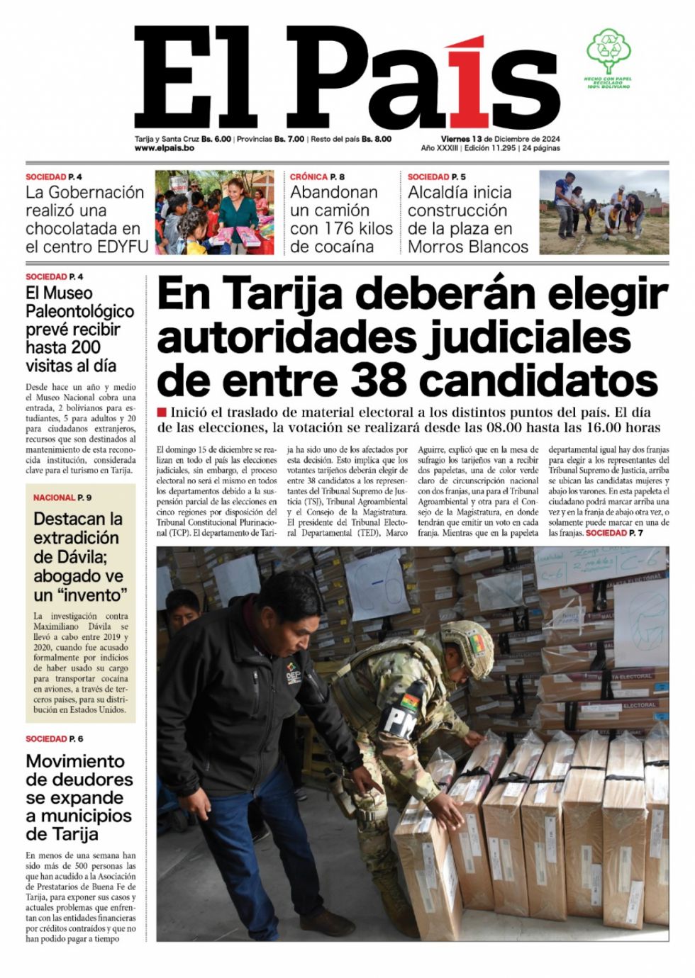 Prestatarios en lucha; adiós Dávila, el monto del Bicentenario... Lee las imprescindibles