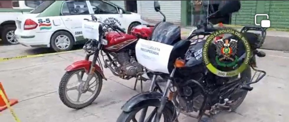 Atrapan a un peligroso motochorro en Yacuiba 