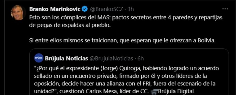 Branko sobre  Tuto