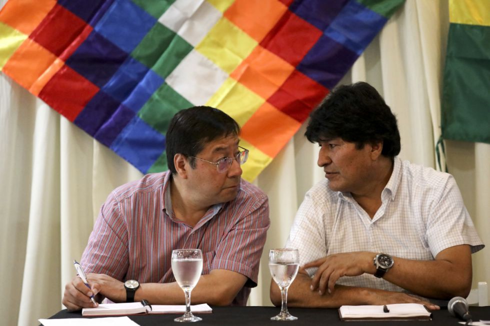 Arce arremete contra Evo y lo acusa de ser la “nueva derecha”