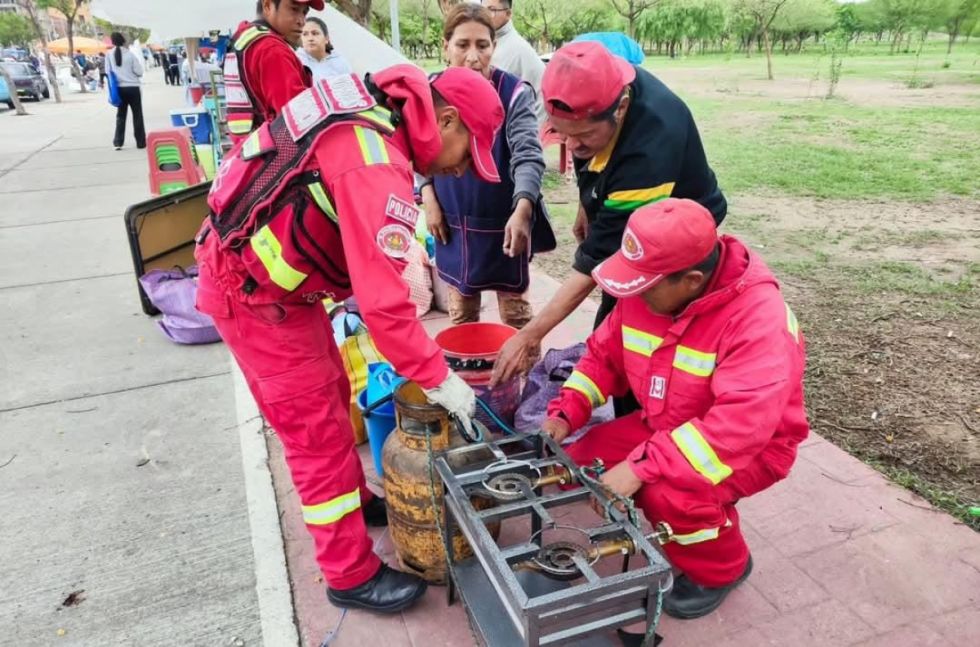 Inspección de los Bomberos