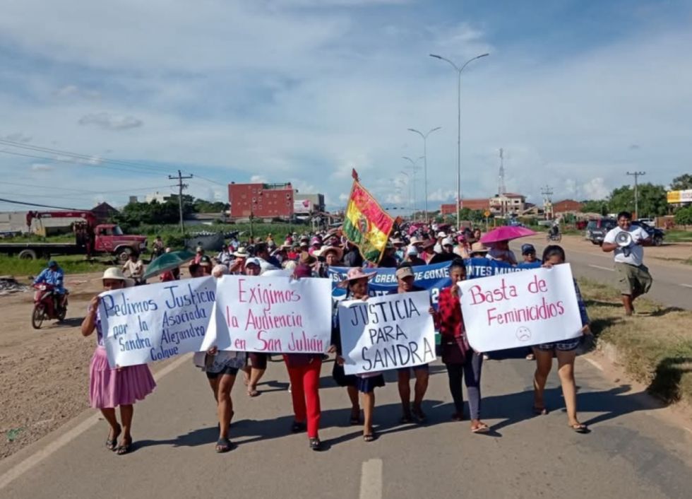 Sentencian al feminicida confeso de San Julián a 30 años de cárcel en Palmasola