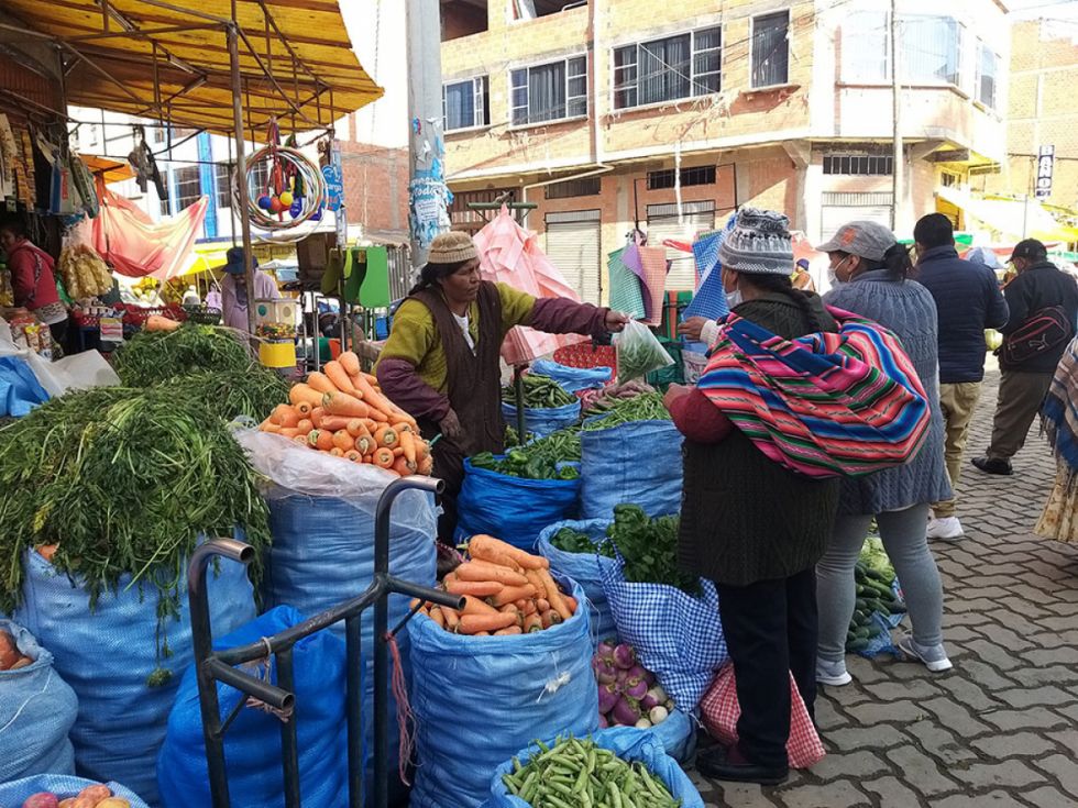 La inflación acumulada en Bolivia llegó al 9,97% el 2024 