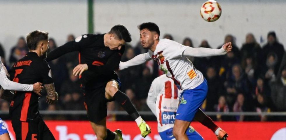 El Barça golea en Barbastro y  avanza a los octavos de final 