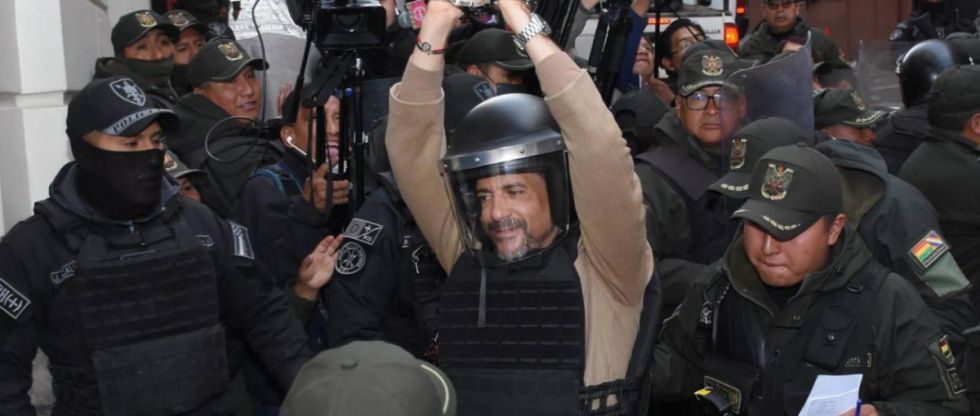 Suspenden audiencia de Camacho y vuelve a Conchocoro
