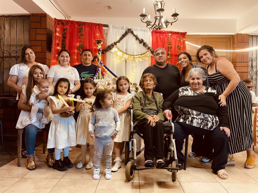 Trenzada en la casa de la familia Esper